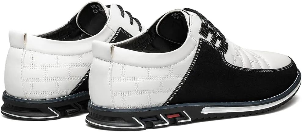 Мужские премиальные кожаные туфли с комфортом для делового и повседневного стиля, оксфорды, модные туфли-кроссовки, мягкие лоферы, дерби для офиса, работы, прогулок и вождения FLAGELI, белый
Мужские премиальные кожаные туфли с комфортом для делового и повседневного стиля, оксфорды, модные туфли-кроссовки, мягкие лоферы, дерби для офиса, работы, прогулок и вождения FLAGELI, белый