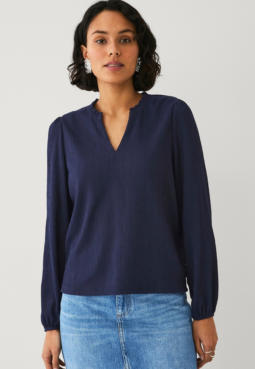 Блуза Ellos Collection, темно-синий
Блуза Ellos Collection, темно-синий