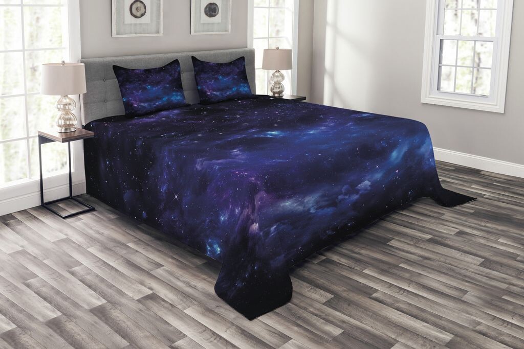 Комплект покрывала ABAKUHAUS Sky, Space Illustration Galaxy, комплект с моющимися наволочками, для односпальных кроватей 220 x 220 см, фиолетовый, кока-серый
Комплект покрывала ABAKUHAUS Sky, Space Illustration Galaxy, комплект с моющимися наволочками, для односпальных кроватей 220 x 220 см, фиолетовый, кока-серый