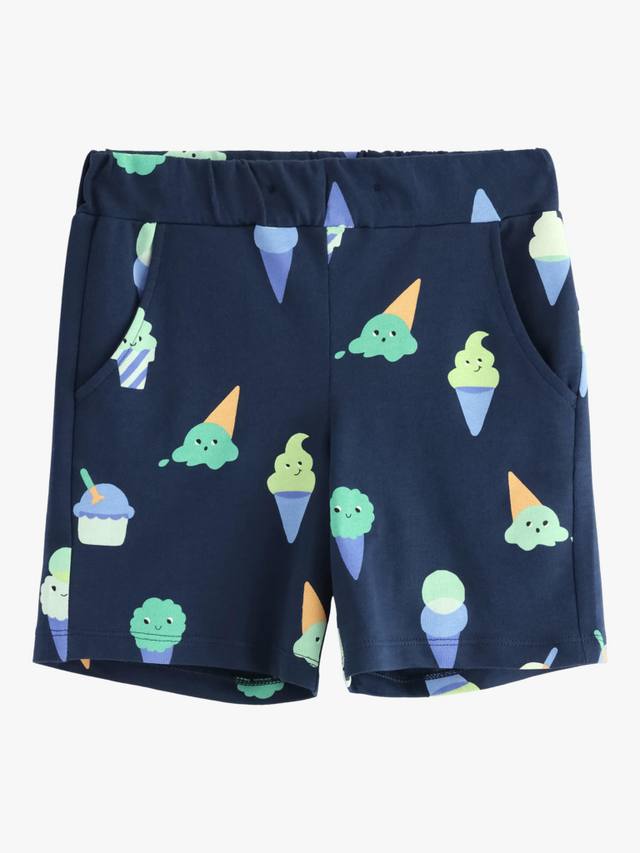Детские шорты из хлопкового джерси с принтом мороженого Lindex, Dark Blue
Детские шорты из хлопкового джерси с принтом мороженого Lindex, Dark Blue