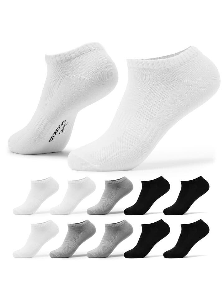 Носки Occulto 10er Pack Sneaker aus Bio Baumwolle Johannes, цвет schwarz-weiß-grau
Носки Occulto 10er Pack Sneaker aus Bio Baumwolle Johannes, цвет schwarz-weiß-grau