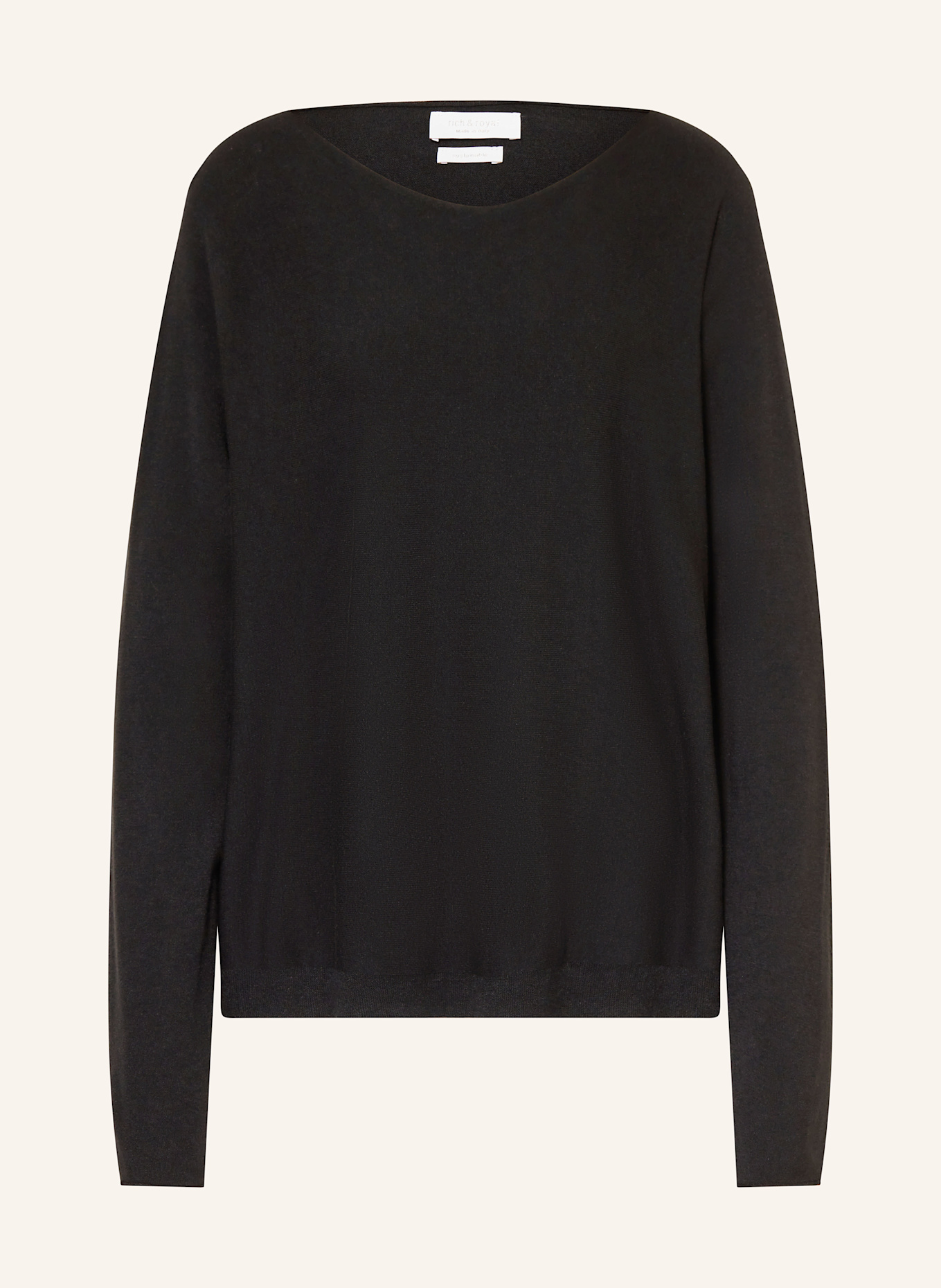 Свитер Rich & Royal, черный
Свитер Rich & Royal, черный