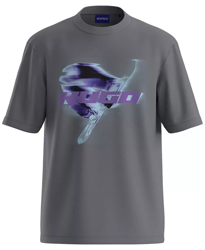 Мужская футболка Narolix с круглым вырезом Hugo Boss, серый
Мужская футболка Narolix с круглым вырезом Hugo Boss, серый