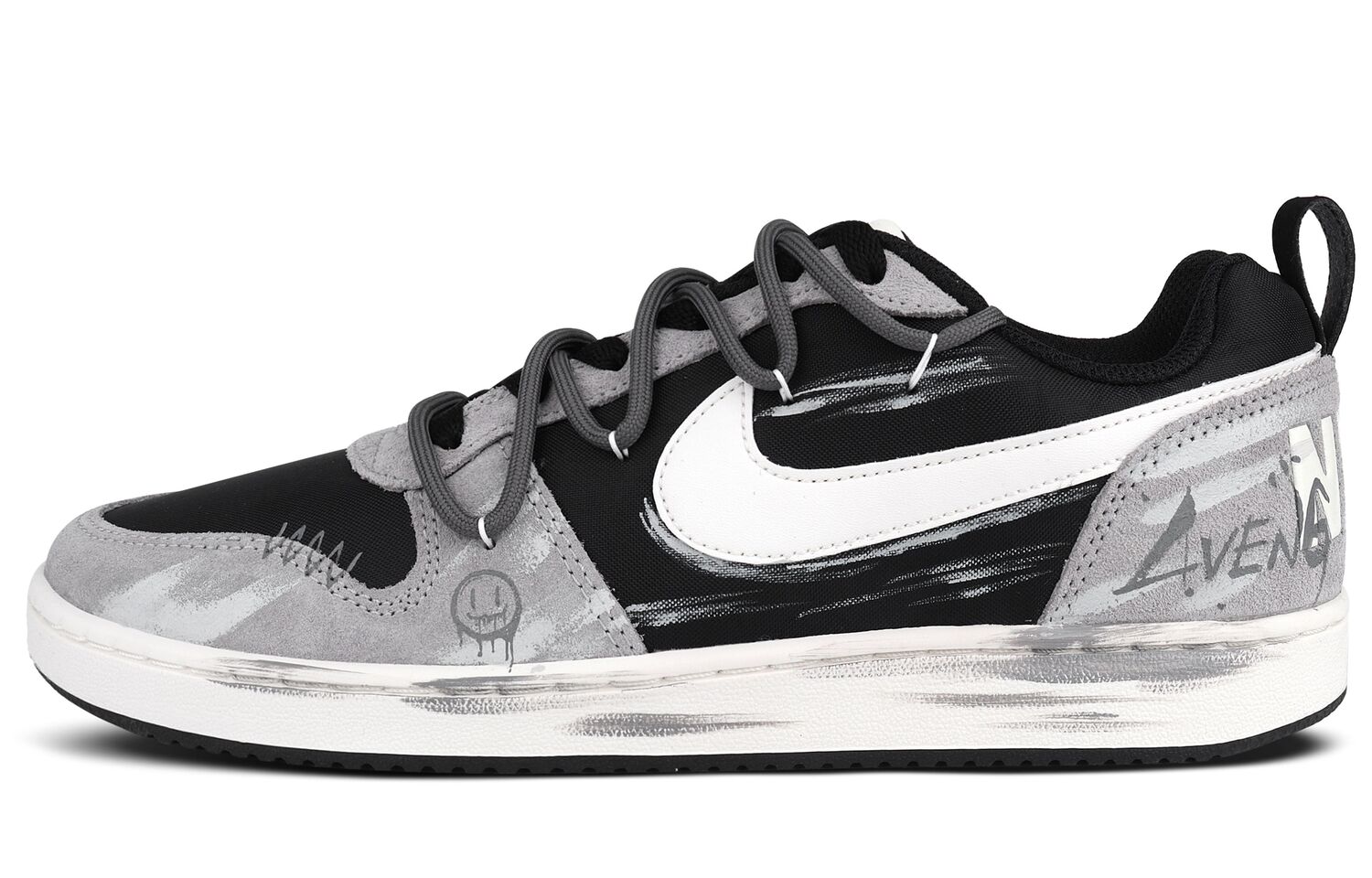 Nike Кроссовки для скейтбординга Court Borough Abrasion Resistant Low top мужские Black Gray
Nike Кроссовки для скейтбординга Court Borough Abrasion Resistant Low top мужские Black Gray