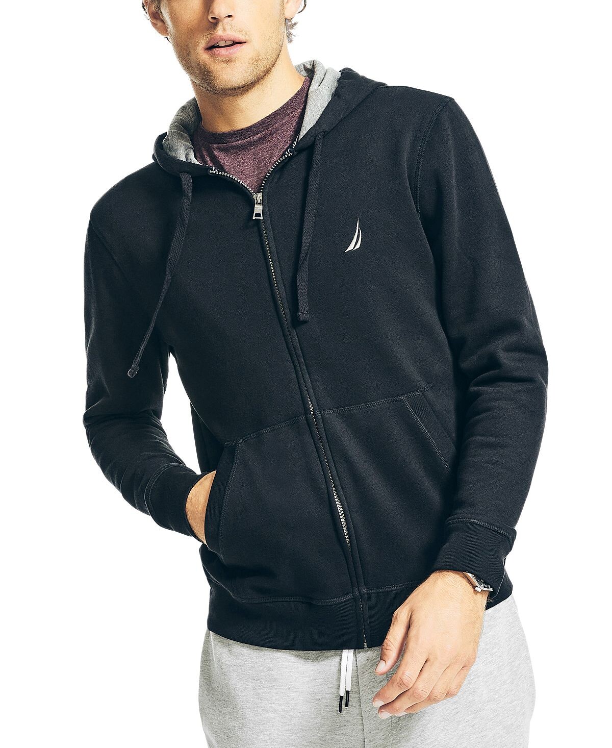 Мужская супермягкая флисовая толстовка классического кроя на молнии Nautica
Мужская супермягкая флисовая толстовка классического кроя на молнии Nautica