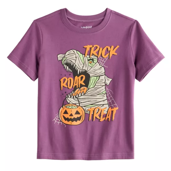 Футболка с коротким рукавом и принтом на Хэллоуин для мальчиков 4–12 лет Jumping Beans, цвет purple trex mummy
Футболка с коротким рукавом и принтом на Хэллоуин для мальчиков 4–12 лет Jumping Beans, цвет purple trex mummy