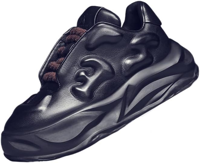 Мужские модные платформенные кроссовки, многофункциональная повседневная обувь, винтажный/модный стиль Fmshi, черный
Мужские модные платформенные кроссовки, многофункциональная повседневная обувь, винтажный/модный стиль Fmshi, черный