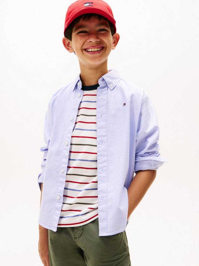 Детская оксфордская рубашка с флагом Tommy Hilfiger, Vintage Iris
Детская оксфордская рубашка с флагом Tommy Hilfiger, Vintage Iris