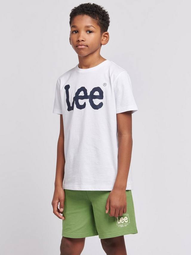 Футболка для детей с логотипом Wobbly Lee, Bright White
Футболка для детей с логотипом Wobbly Lee, Bright White