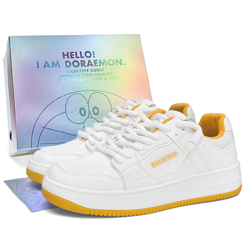 Doraemon Дораэмон Низкие скейтерские кроссовки унисекс Утиная грушевая жёлтая лимитированная серия в коробке, цвет Duck Pear Yellow (Box Limited Edition)
Doraemon Дораэмон Низкие скейтерские кроссовки унисекс Утиная грушевая жёлтая лимитированная серия в коробке, цвет Duck Pear Yellow (Box Limited Edition)