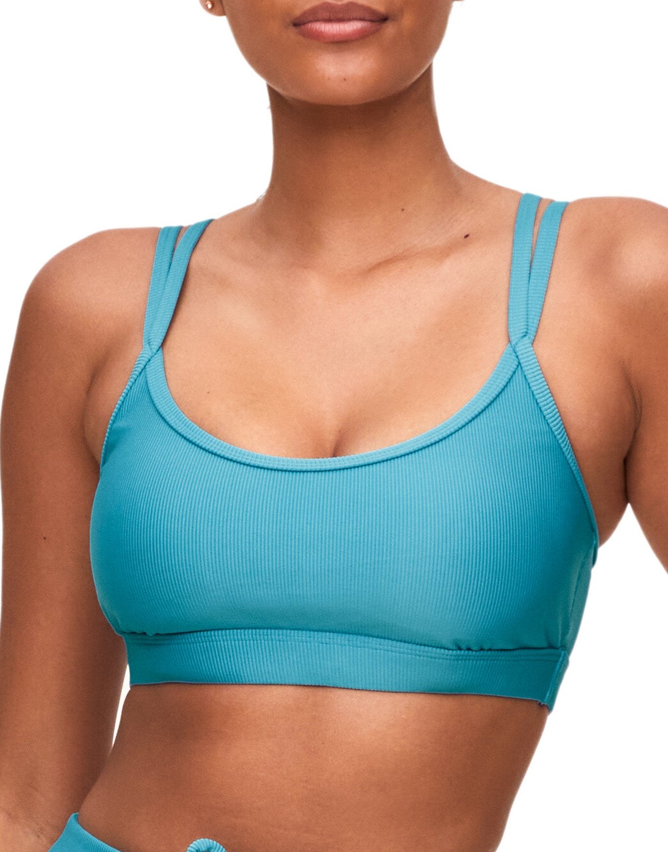 Женский спортивный бюстгальтер Remy в рубчик Adore Me, цвет delphinium blue 
Женский спортивный бюстгальтер Remy в рубчик Adore Me, цвет delphinium blue