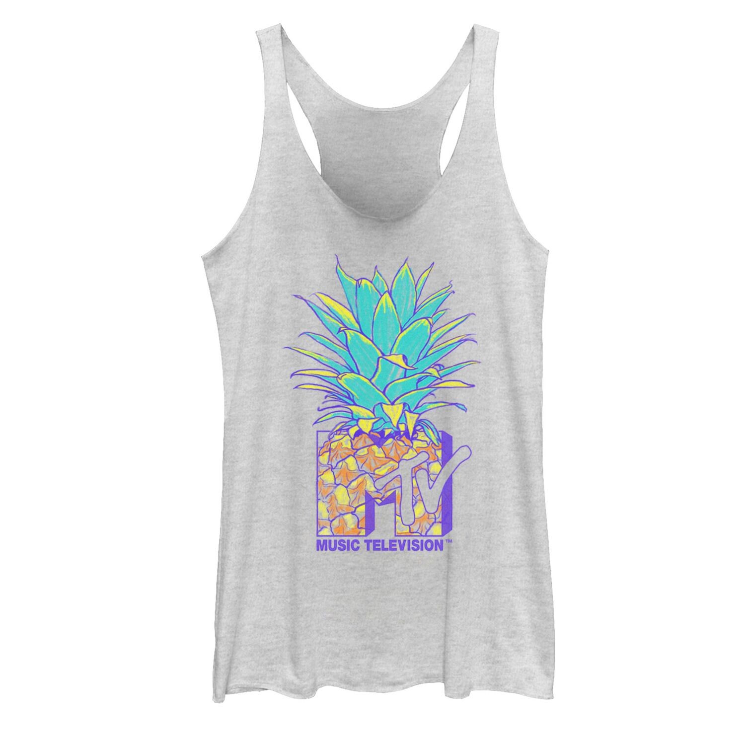 Юниорский MTV Ананас с красочным логотипом Музыкальное телевидение Графический бак Licensed Character
Юниорский MTV Ананас с красочным логотипом Музыкальное телевидение Графический бак Licensed Character