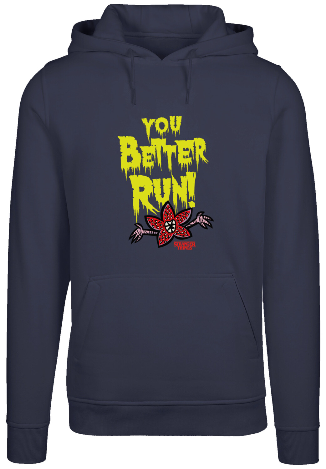 Пуловер F4NT4STIC Hoodie Stranger Things You Better Run Netflix TV Series, темно синий
Пуловер F4NT4STIC Hoodie Stranger Things You Better Run Netflix TV Series, темно синий
