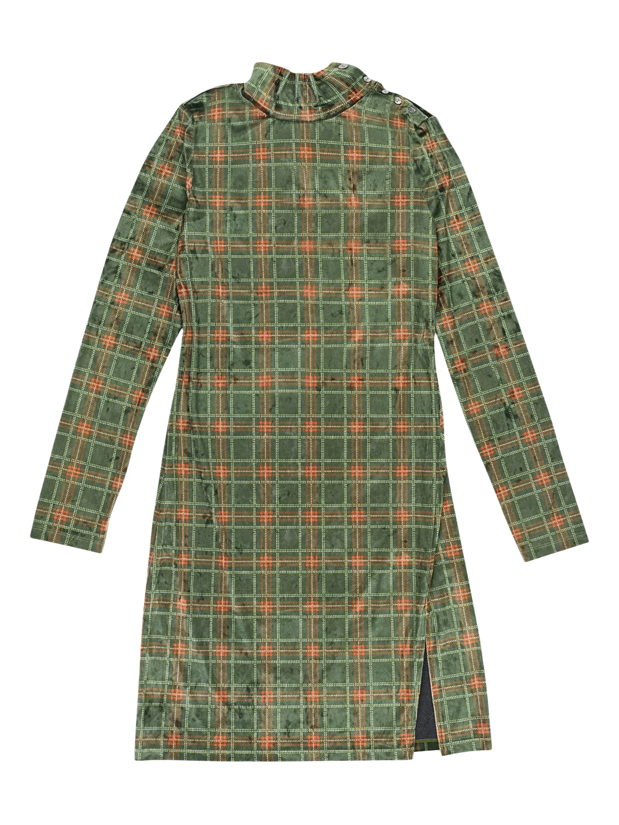 Платье мини в клетку Callipygian, зеленый
Платье мини в клетку Callipygian, зеленый