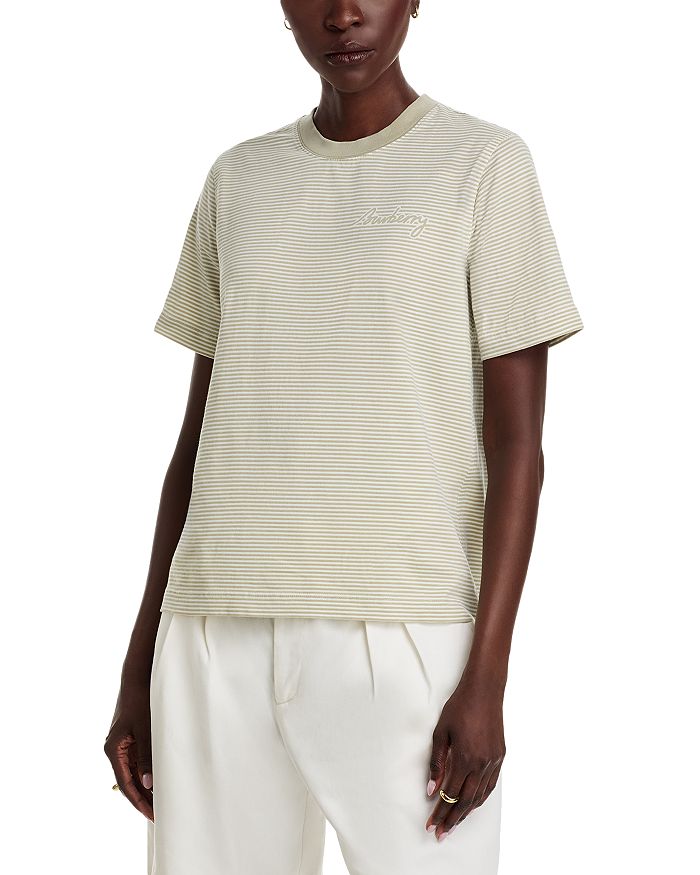 Футболка с круглым вырезом Burberry, коричневый/бежевый
Футболка с круглым вырезом Burberry, коричневый/бежевый