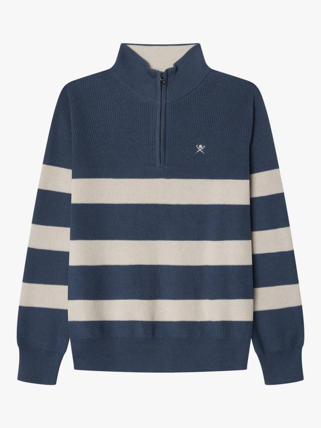 Детская хлопковая кофта с четвертью молнии Hackett London, Dark Denim Blue
Детская хлопковая кофта с четвертью молнии Hackett London, Dark Denim Blue