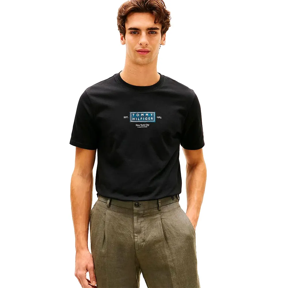 Футболка с коротким рукавом Tommy Hilfiger Heritage Label, черный
Футболка с коротким рукавом Tommy Hilfiger Heritage Label, черный