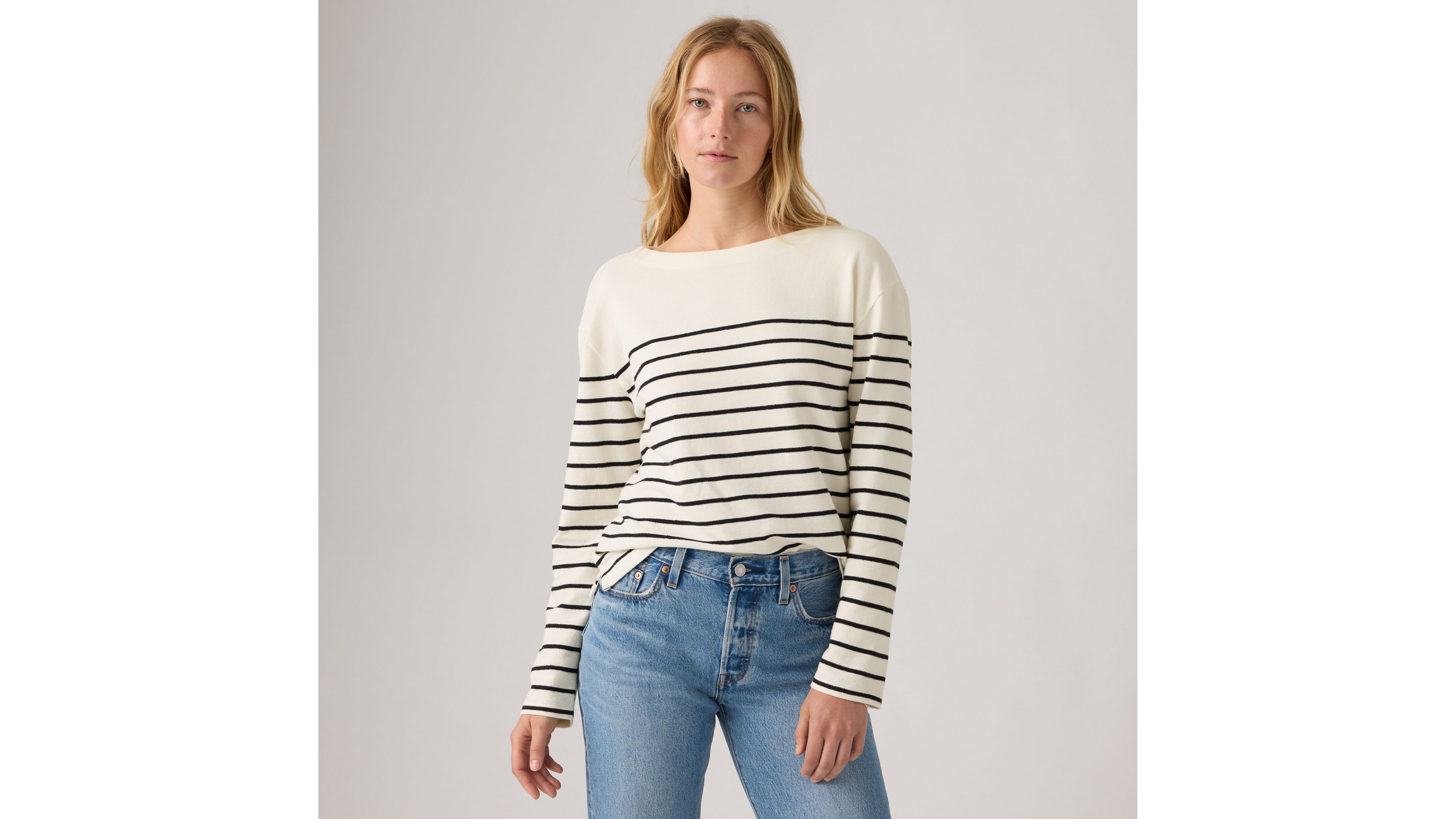 Топ в полоску Marin Levi's, Anthracite - White
Топ в полоску Marin Levi's, Anthracite - White