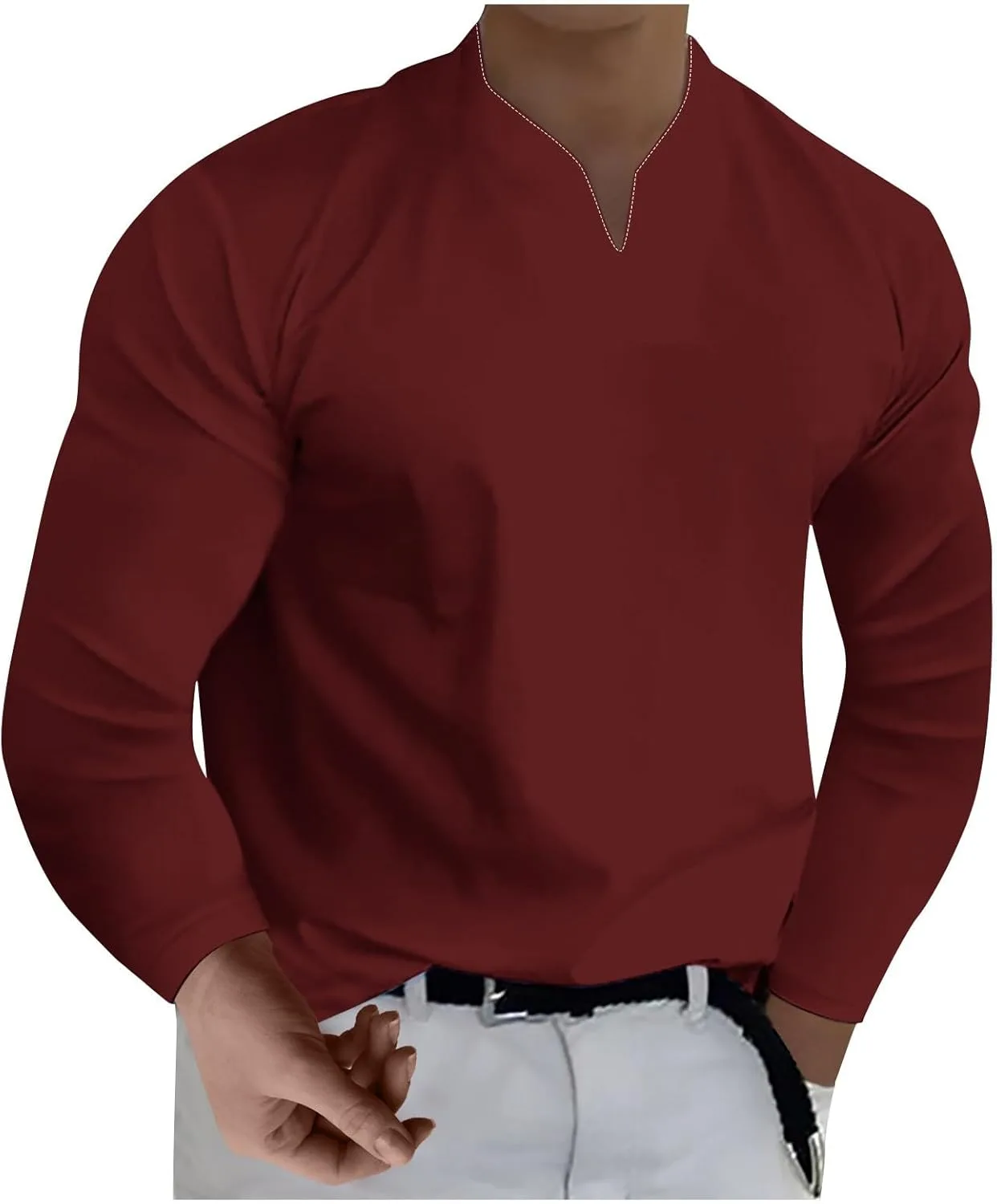 Мужская футболка RTRDE с длинным рукавом, Casual Business Henley, размеры M-5XL
Мужская футболка RTRDE с длинным рукавом, Casual Business Henley, размеры M-5XL