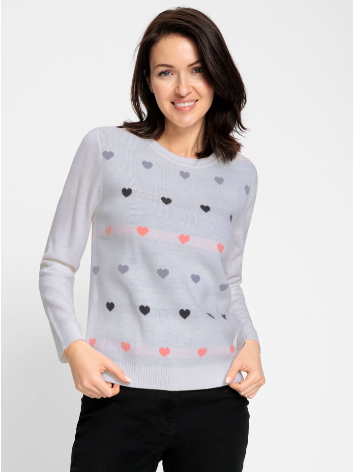 Свитер с круглым вырезом цвета экрю WITT WEIDEN
Свитер с круглым вырезом цвета экрю WITT WEIDEN