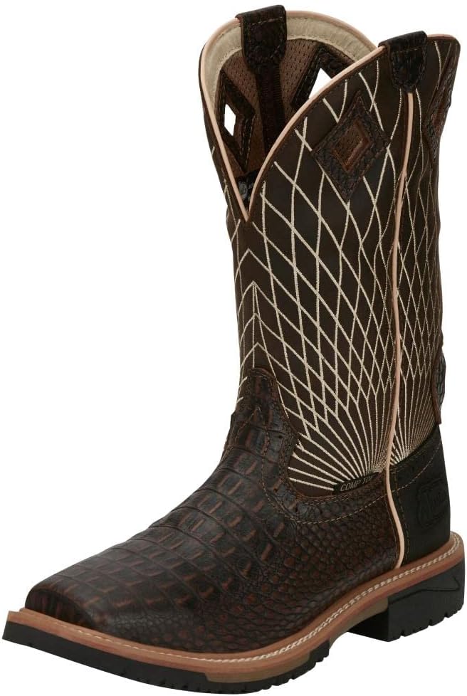 Мужские ботинки Justin Derrickman Western с композитным носком - Se4833, коричневый
Мужские ботинки Justin Derrickman Western с композитным носком - Se4833, коричневый