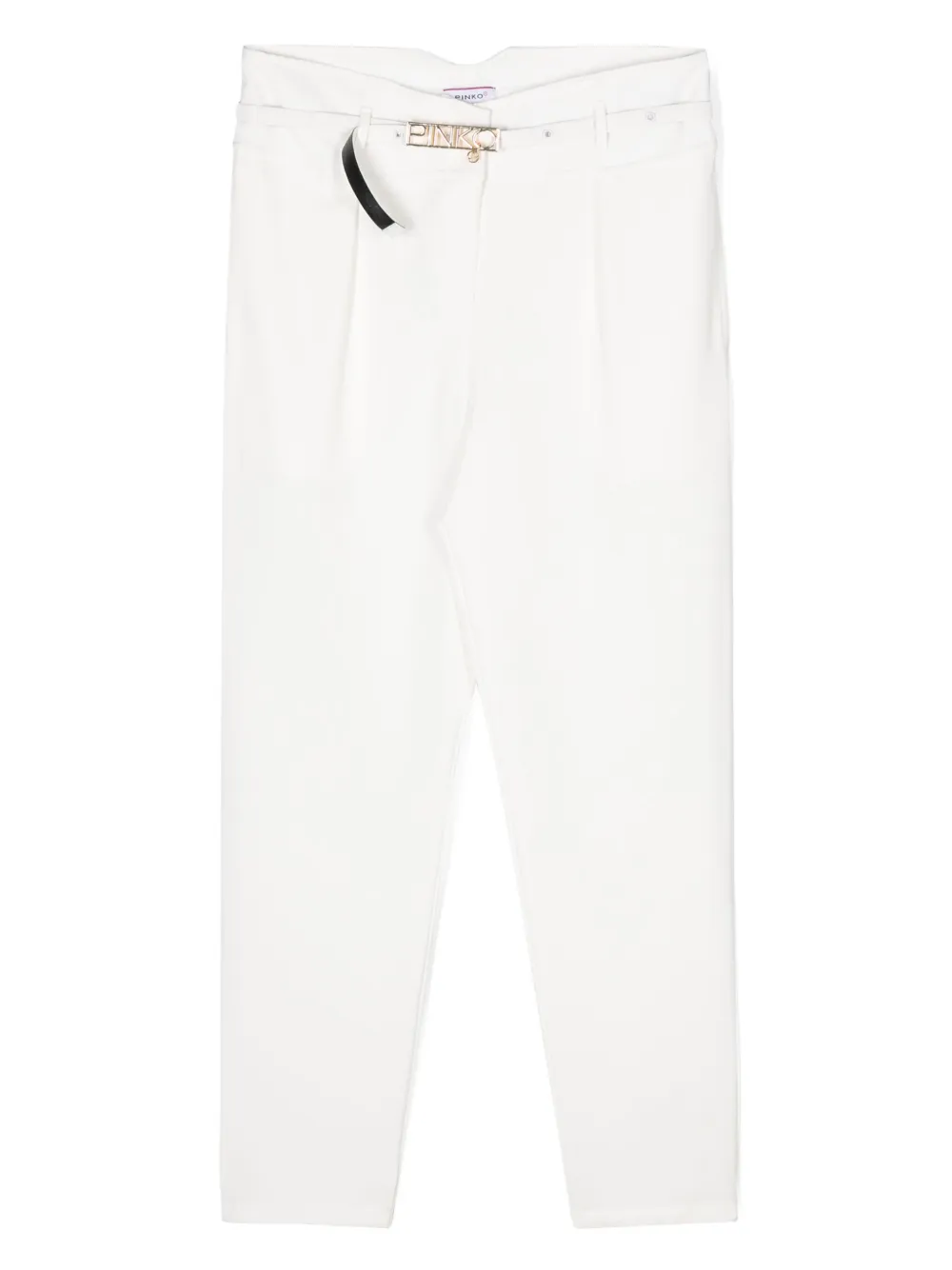 Брюки с пряжкой-логотипом Pinko Kids, белый
Брюки с пряжкой-логотипом Pinko Kids, белый