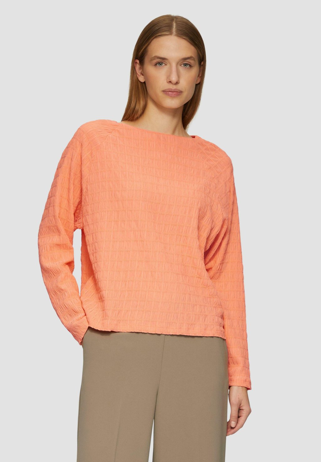 Топ с длинными рукавами s.Oliver, абрикос
Топ с длинными рукавами s.Oliver, абрикос