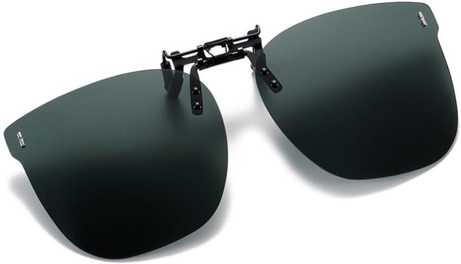 Солнцезащитные очки с зажимом, закрывающие ваши обычные очки, сверхлегкая защита от УФ-излучения и откидные солнцезащитные очки для удобной защиты от солнца KTUCN, Green
Солнцезащитные очки с зажимом, закрывающие ваши обычные очки, сверхлегкая защита от УФ-излучения и откидные солнцезащитные очки для удобной защиты от солнца KTUCN, Green