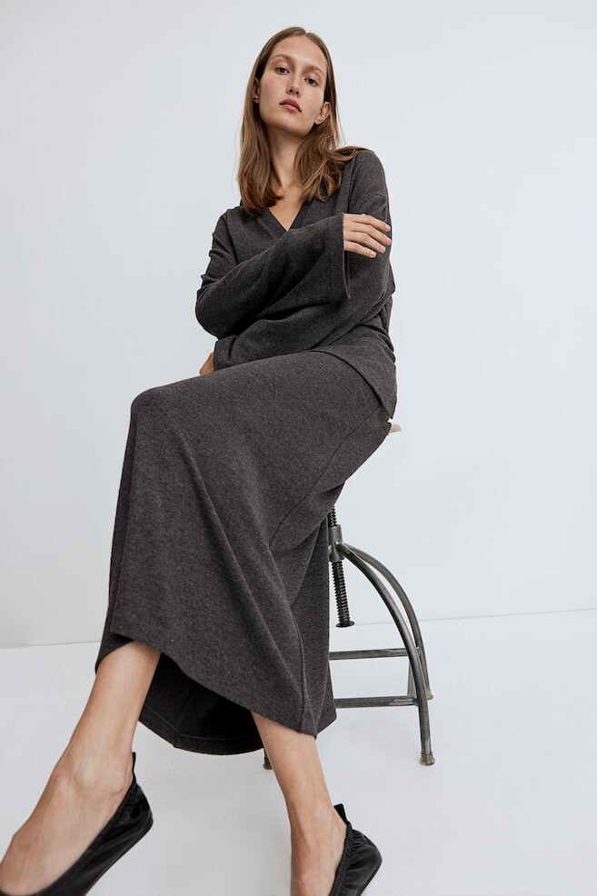 Юбка тонкой вязки H&M, серый
Юбка тонкой вязки H&M, серый