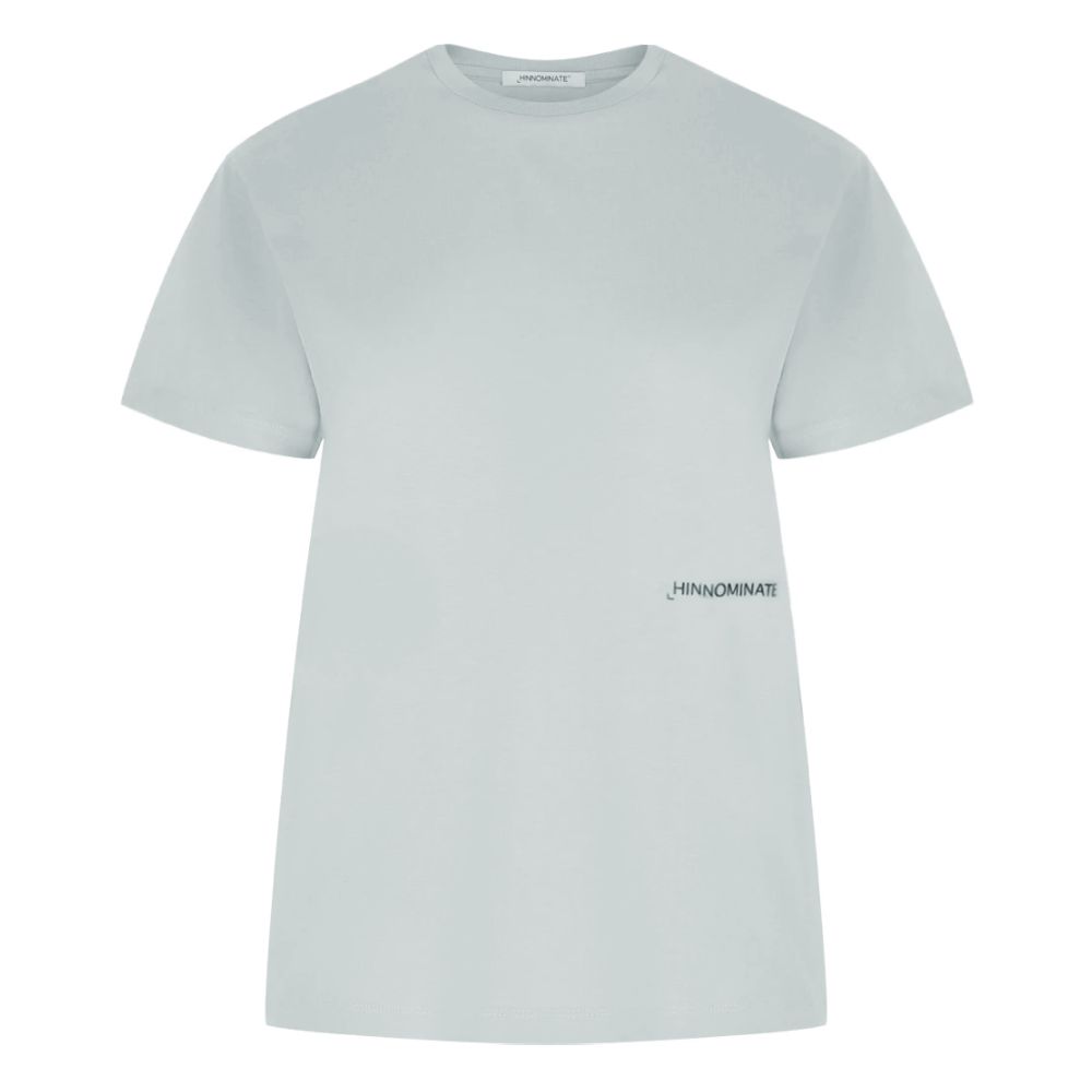 Серая хлопковая футболка HINNOMINATE, серый 
Серая хлопковая футболка HINNOMINATE, серый