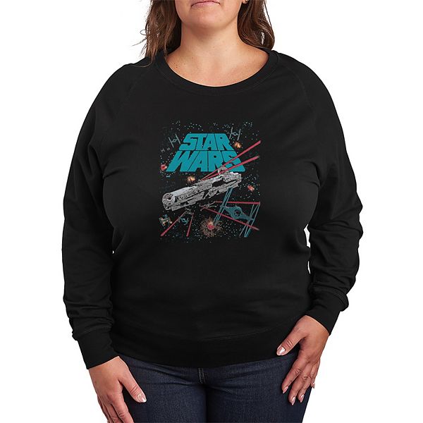 Футболка с длинным рукавом из френч терри Plus size Star Wars
Футболка с длинным рукавом из френч терри Plus size Star Wars