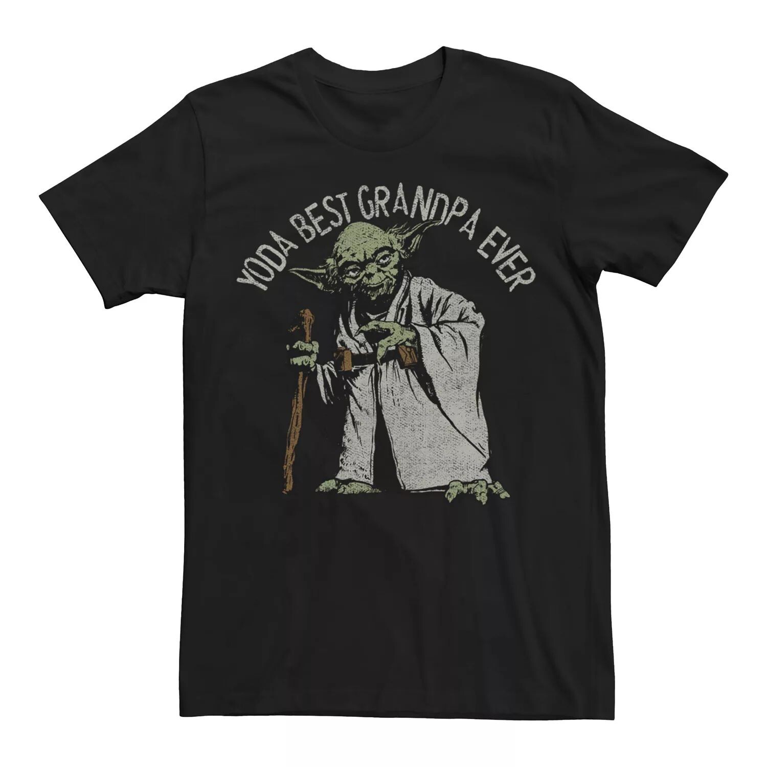 Мужская футболка с рисунком Star Wars Yoda Best Grandpa Ever Licensed Character
Мужская футболка с рисунком Star Wars Yoda Best Grandpa Ever Licensed Character