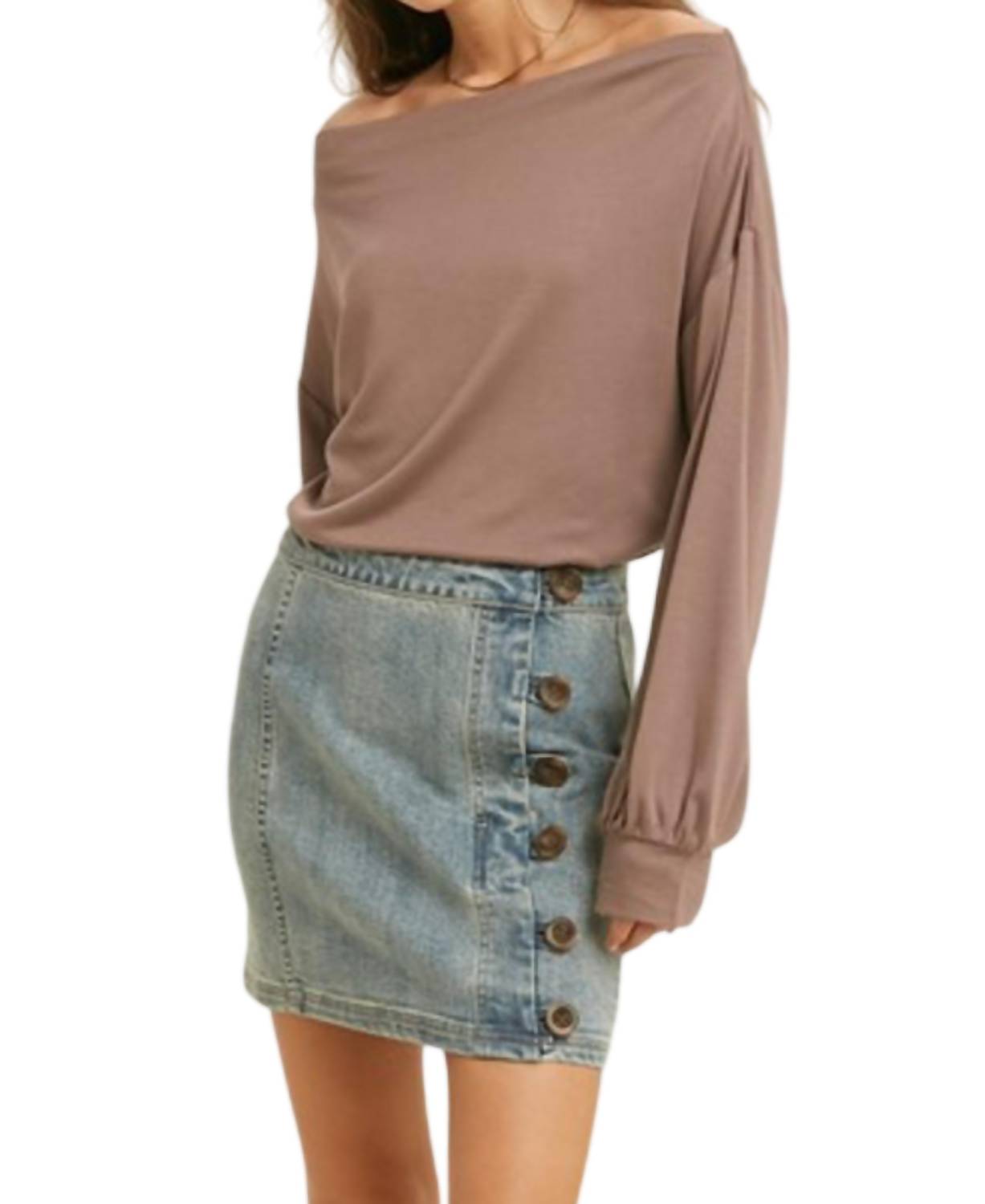 Трикотажный комбинезон с открытыми плечами цвета мокко WISHLIST, цвет mocha
Трикотажный комбинезон с открытыми плечами цвета мокко WISHLIST, цвет mocha