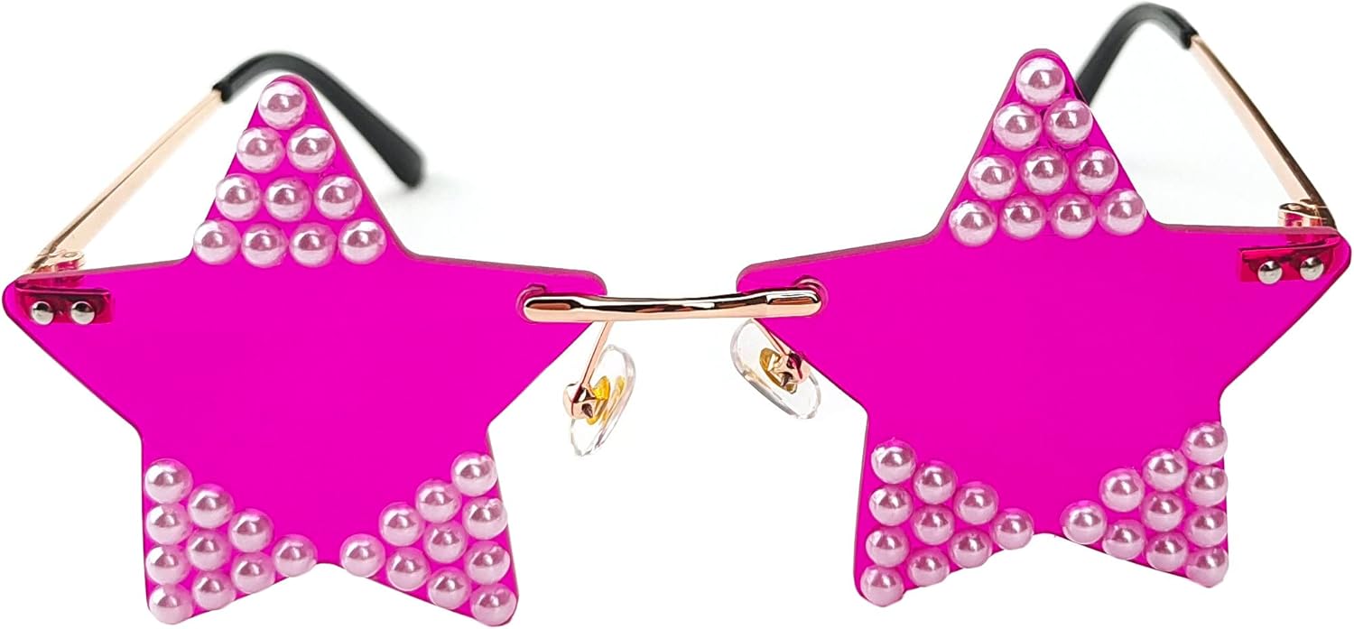 Солнцезащитные очки Willochra без оправы в форме звезды, прозрачные солнцезащитные очки для женщин/мужчин, очки для вечеринок, очень милые очки с пентаграммой, Z-purple
Солнцезащитные очки Willochra без оправы в форме звезды, прозрачные солнцезащитные очки для женщин/мужчин, очки для вечеринок, очень милые очки с пентаграммой, Z-purple