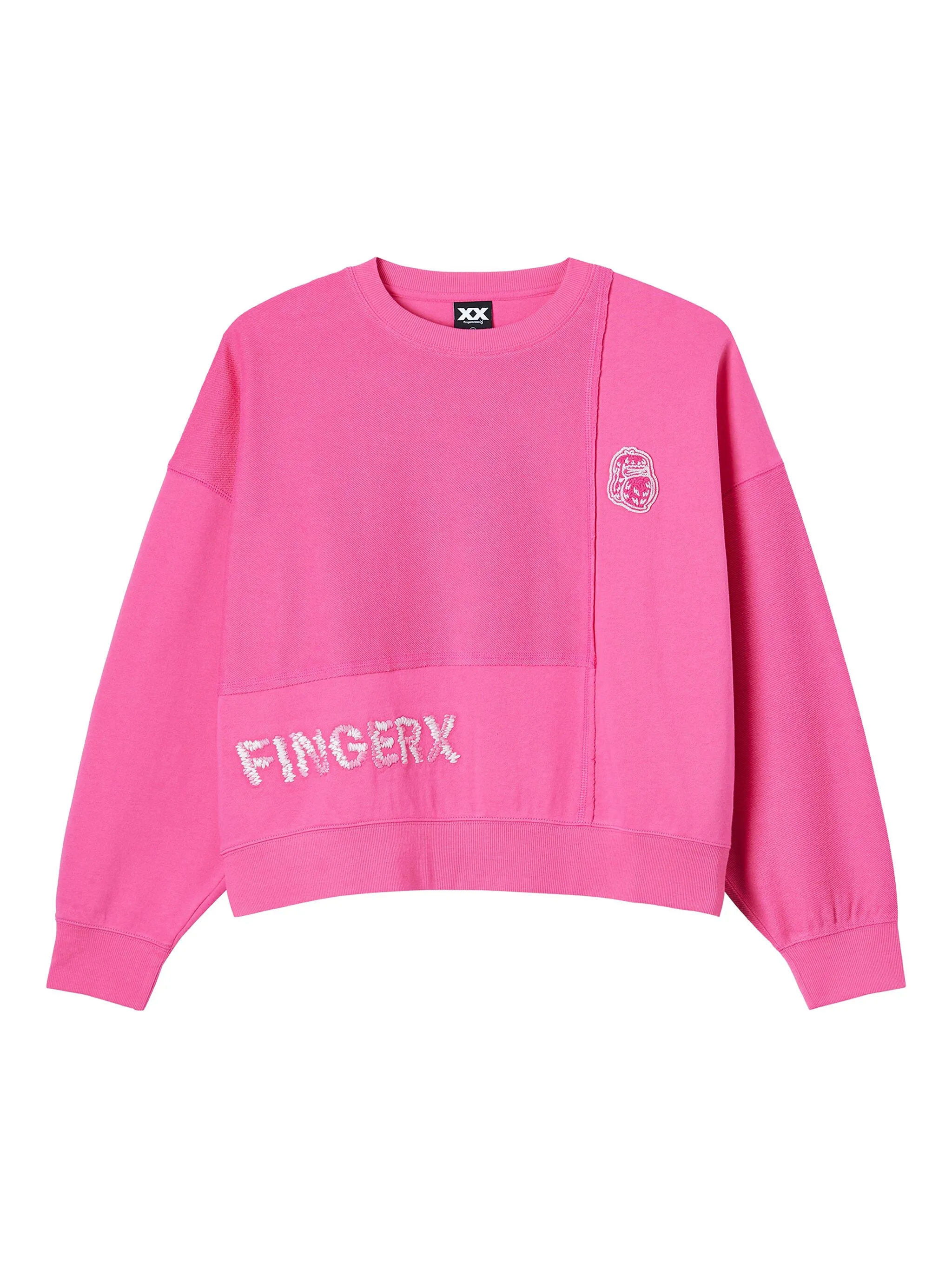 Толстовка с вышивкой Fingercroxx, розовый
Толстовка с вышивкой Fingercroxx, розовый