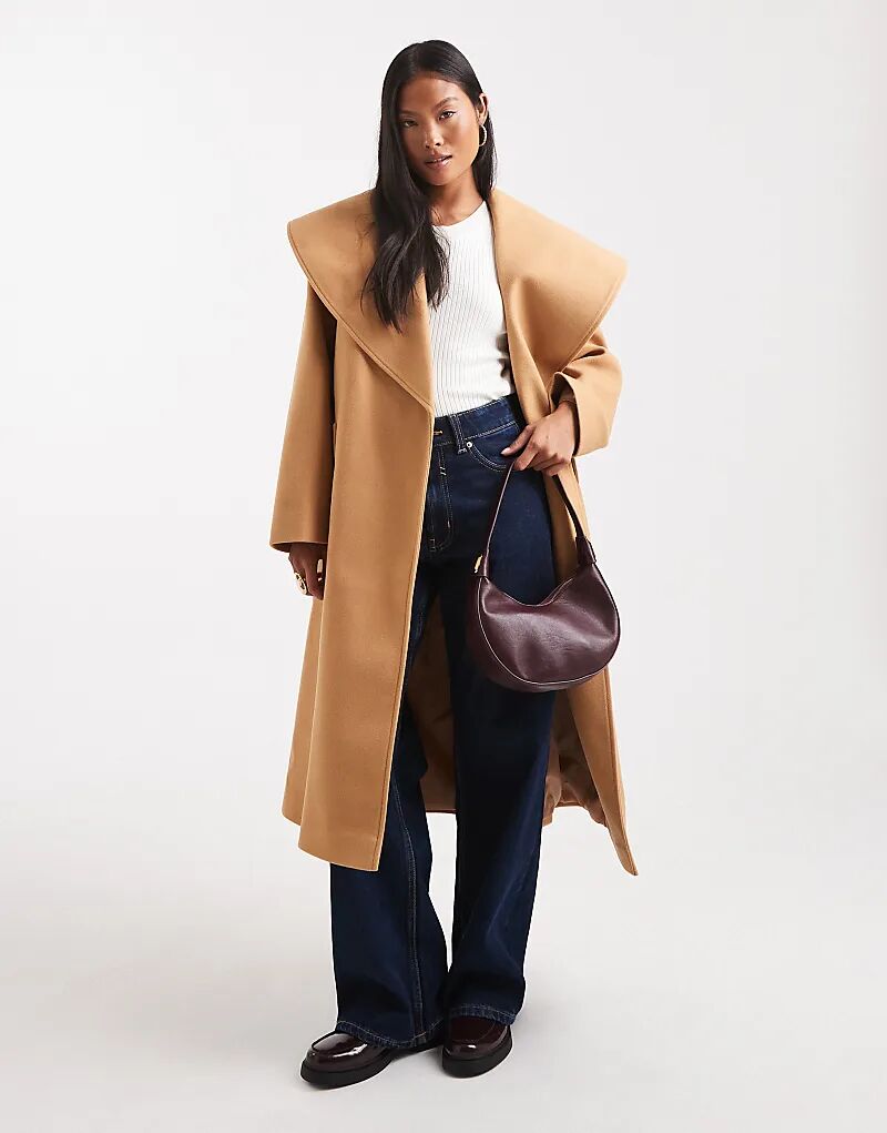 Пальто-халат Miss Selfridge Petite в верблюжьем цвете
Пальто-халат Miss Selfridge Petite в верблюжьем цвете