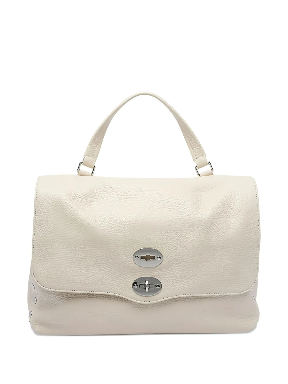 Кожаная сумка-тоут Postina с двойной застежкой Zanellato, белый
Кожаная сумка-тоут Postina с двойной застежкой Zanellato, белый