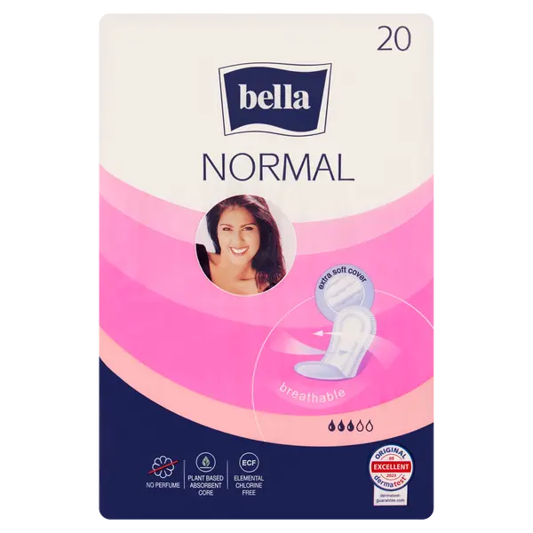 Гигиенические прокладки, 20 шт./1 упаковка. Bella Normal
Гигиенические прокладки, 20 шт./1 упаковка. Bella Normal