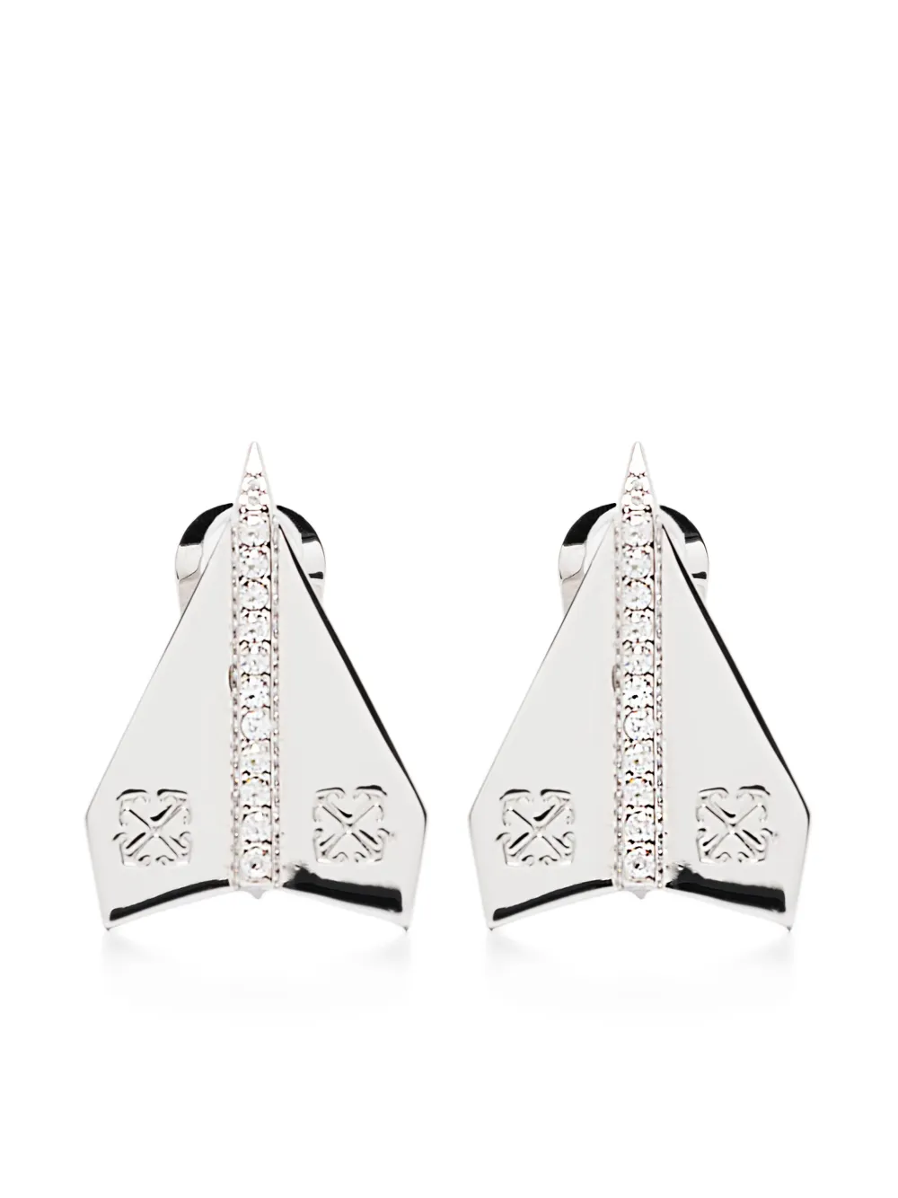 Серьги-клипсы Paperplane Off-White
Серьги-клипсы Paperplane Off-White