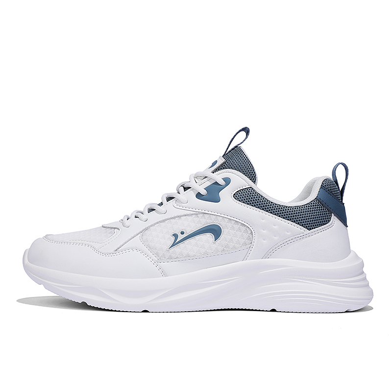 Амортизирующие дышащие легкие низкие повседневные кроссовки Men's K-bird, белый/пыльно-голубой
Амортизирующие дышащие легкие низкие повседневные кроссовки Men's K-bird, белый/пыльно-голубой