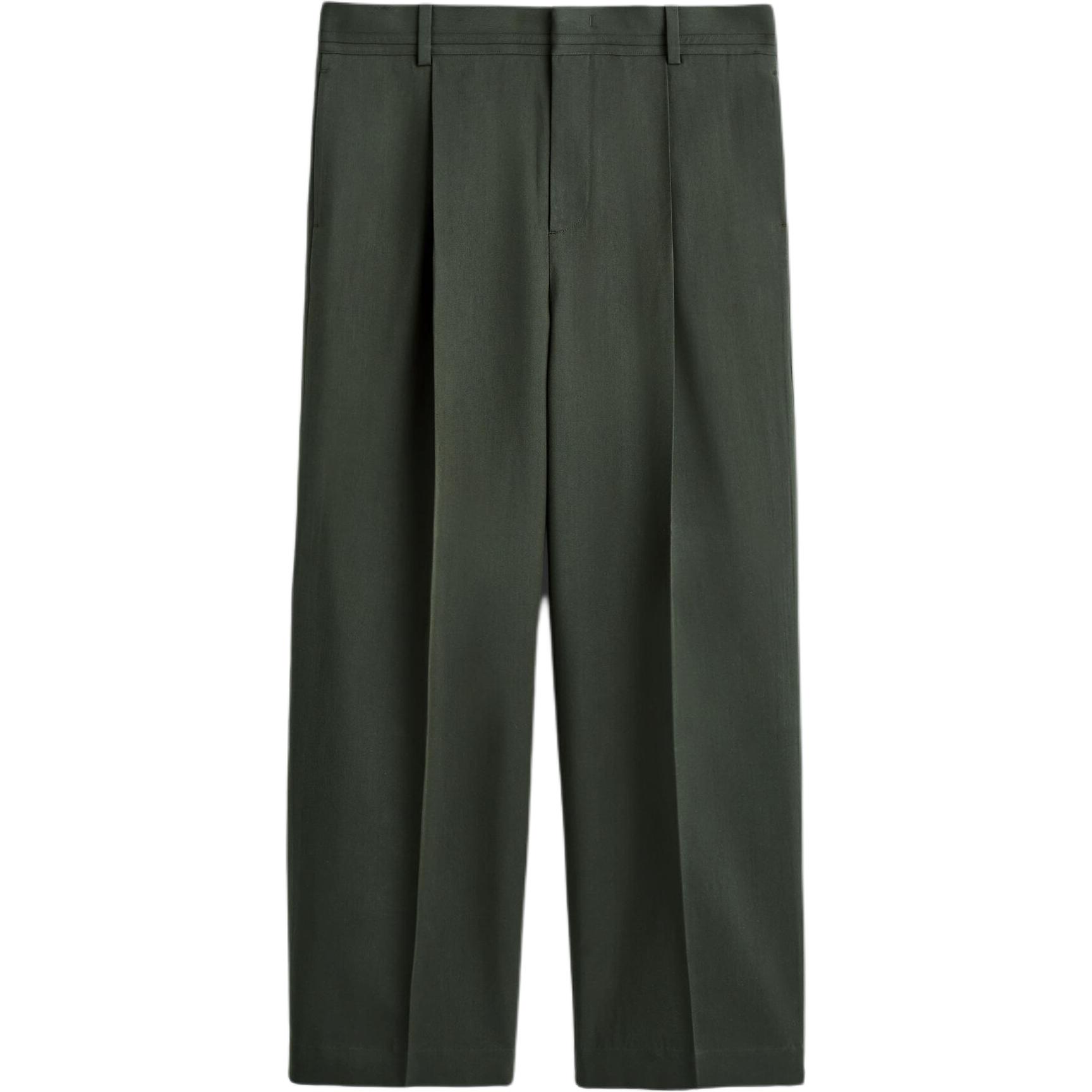 COS Повседневные брюки мужские темно-зеленые
COS Повседневные брюки мужские темно-зеленые