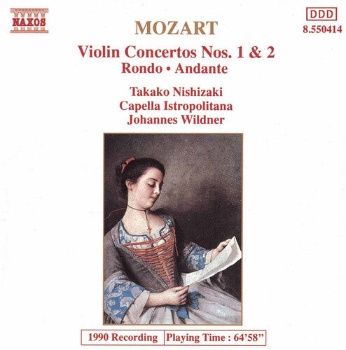 CD диск Mozart / Wildner: Violin Concerti 1 & 2 / Rondo / Andante
CD диск Mozart / Wildner: Violin Concerti 1 & 2 / Rondo / Andante