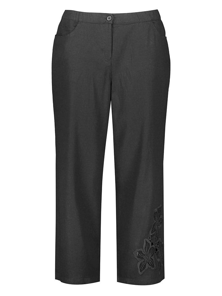 Тканевые брюки SAMOON, черный
Тканевые брюки SAMOON, черный