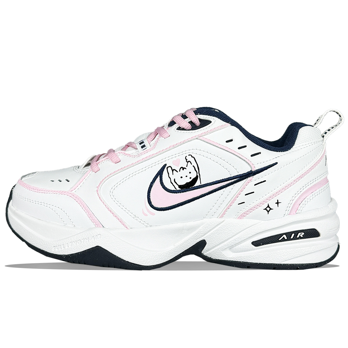 Nike Air Monarch 4 нескользящие низкие массивные кроссовки унисекс розовый белый, цвет Pink White
Nike Air Monarch 4 нескользящие низкие массивные кроссовки унисекс розовый белый, цвет Pink White