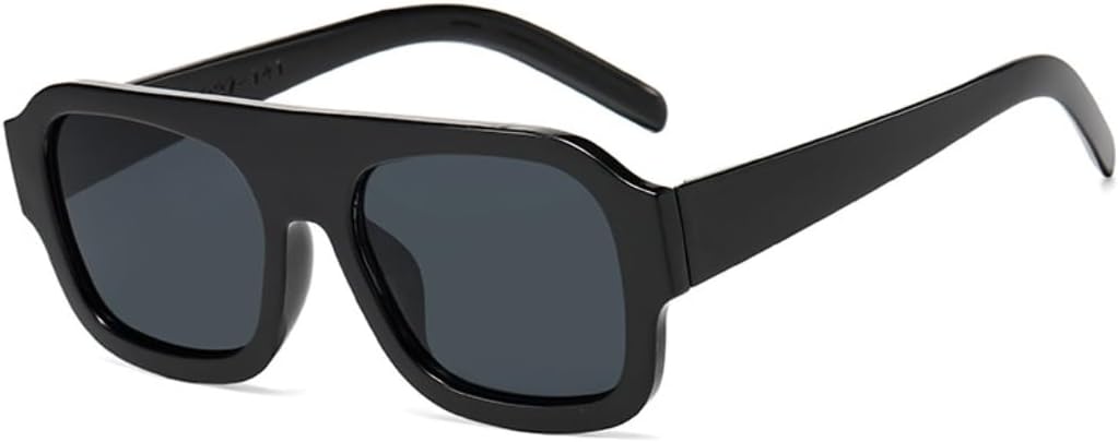 Солнцезащитные очки с защитой UV400 | Большая оправа, линзы конфетных цветов | Для женщин и мужчин, для занятий спортом на открытом воздухе и вождения DSVIGF, Bright Black Grey
Солнцезащитные очки с защитой UV400 | Большая оправа, линзы конфетных цветов | Для женщин и мужчин, для занятий спортом на открытом воздухе и вождения DSVIGF, Bright Black Grey