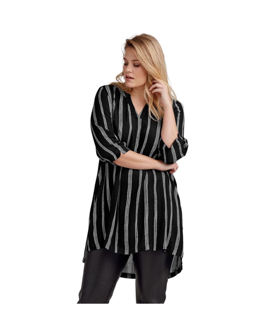 Женская туника с вырезом и жатой текстурой ellos, Black white stripe, Белый, Женская туника с вырезом и жатой текстурой ellos, Black white stripe
Женская туника с вырезом и жатой текстурой ellos, Black white stripe, Белый, Женская туника с вырезом и жатой текстурой ellos, Black white stripe