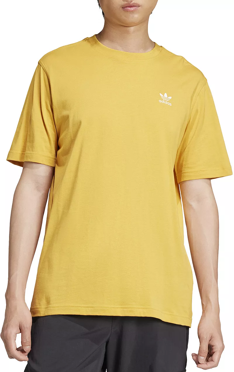Мужская футболка с коротким рукавом Adidas Trefoil Essentials, цвет Preloved Yellow 
Мужская футболка с коротким рукавом Adidas Trefoil Essentials, цвет Preloved Yellow