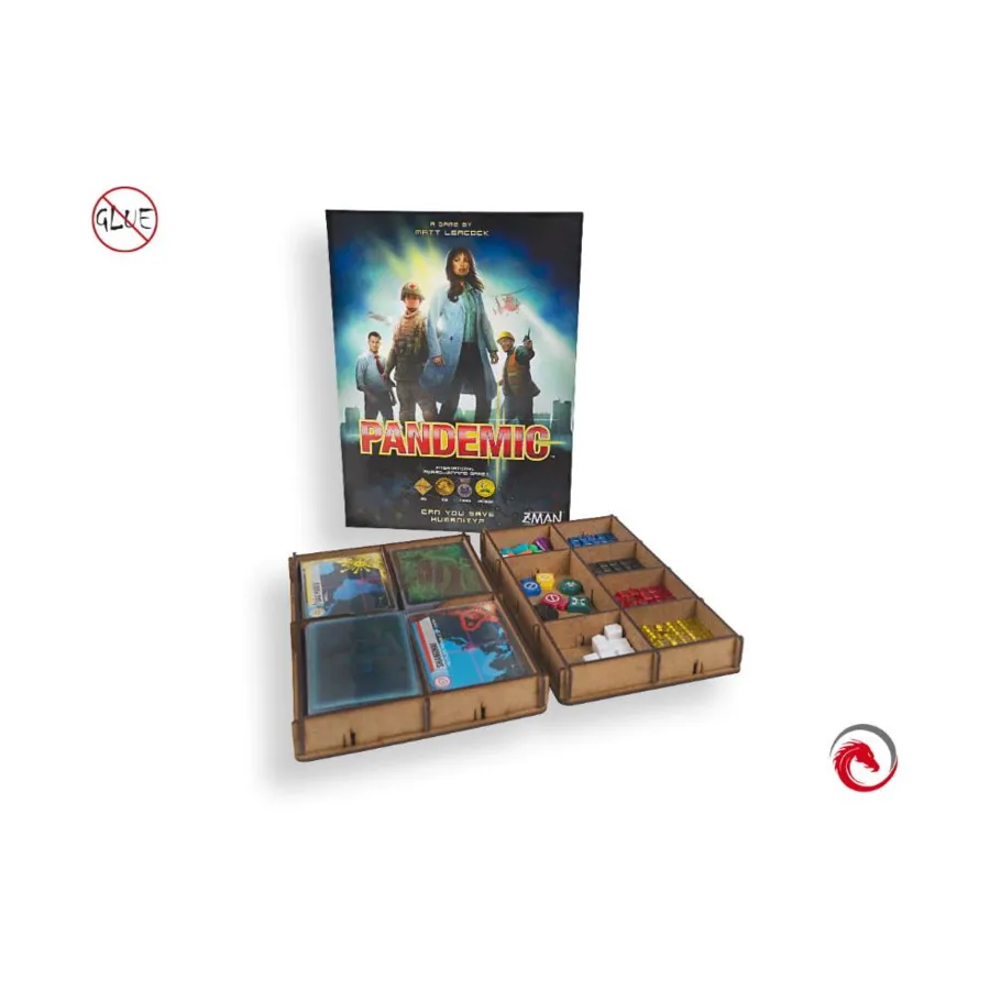 Вставка для пандемии, Box Inserts (E-Raptor)
Вставка для пандемии, Box Inserts (E-Raptor)