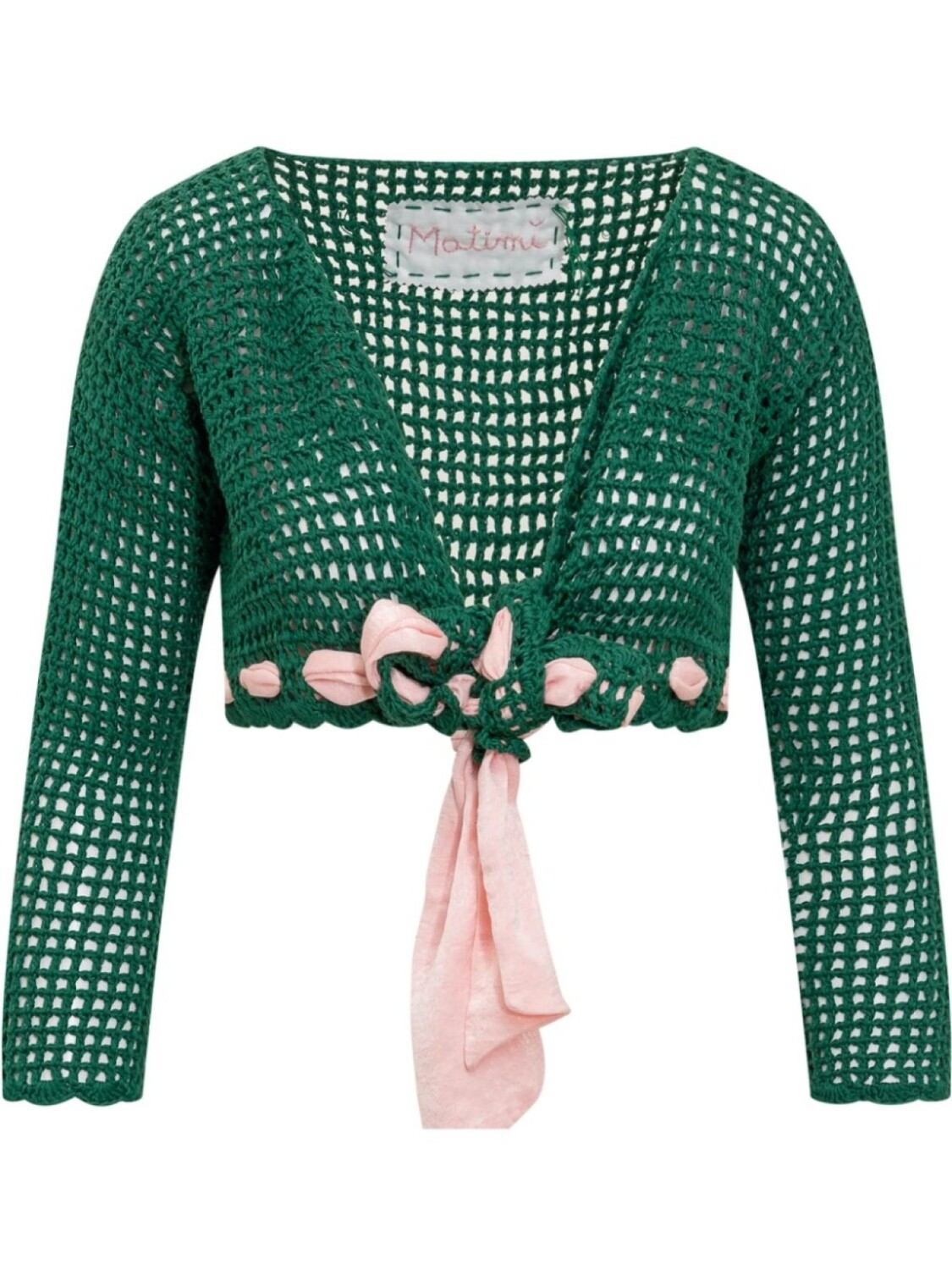 Блузка с завязками Matimì, зеленый
Блузка с завязками Matimì, зеленый