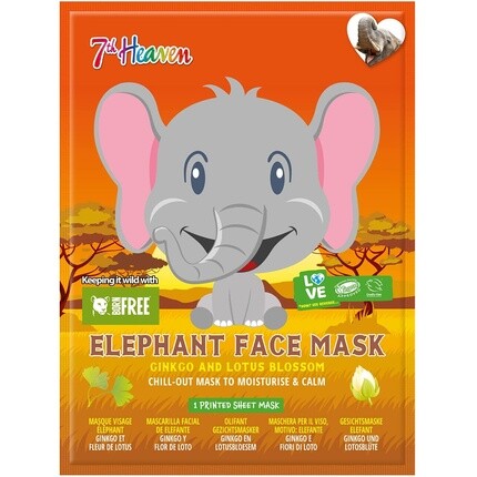Маска для лица «7th Heaven Born Free Elephant», обогащенная гинкго и цветками лотоса
Маска для лица «7th Heaven Born Free Elephant», обогащенная гинкго и цветками лотоса